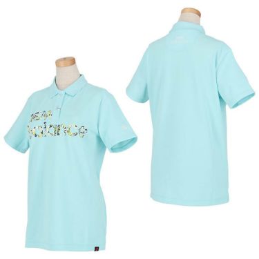 ニューバランスゴルフ　レディース METRO フラワーロゴプリント 半袖 ポロシャツ 012-2160506　2022年モデル 詳細3