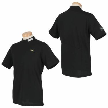 プーマ PUMA　メンズ ツアーデザイン レンチキュラーロゴ 半袖 モックネックシャツ 930523　2022年モデル 詳細3