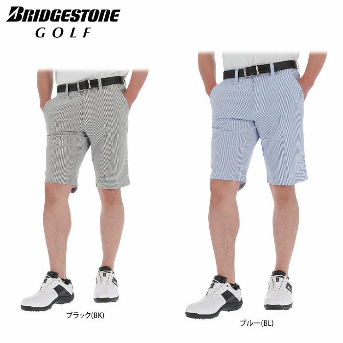 ブリヂストンゴルフ メンズ 撥水 ロゴプリント ストライプ柄 ストレッチ ストレート ショートパンツ 3GW03S 2022年モデル 【公式】有賀園 ゴルフオンラインAGO NIKE ゴルフスカート ヒッコリー ストライプ 春夏