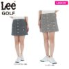 Lee GOLF リー・ゴルフ　レディース BUTTON UP SKIRT ストレッチ フロントボタン インナーパンツ一体型 台形 スカート LG9997　2022年モデル