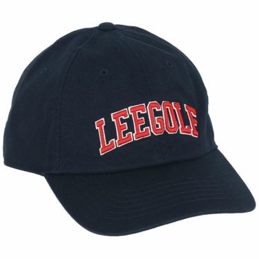 Lee GOLF リー・ゴルフ　LOGO CAP 立体刺繍ロゴ キャップ LG4005 04 ネイビー　2022年モデル ネイビー（04）