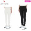 ジュン アンド ロペ JUN ＆ ROPE　レディース ロゴプリント サイドライン 配色切替 ストレッチ スキニー ロングパンツ ERS22010　2022年モデル [裾上げ対応1●]