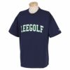 Lee GOLF リー・ゴルフ　メンズ Club House Tee Leeロゴプリント 半袖 Tシャツ LG0010　2022年モデル ネイビー（04）