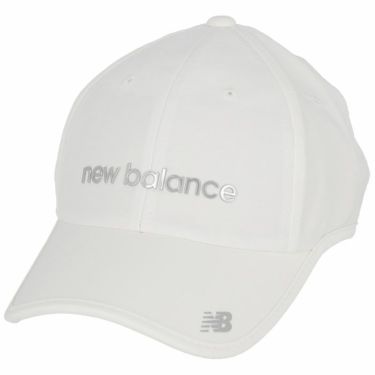 ニューバランスゴルフ　SPORT ロゴデザイン 6パネル　レディース キャップ 012-2187501 030 ホワイト 2022年モデル ホワイト（030）