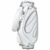 デサントゴルフ DESCENTE GOLF　レディース LUXE コレクション キャディバッグ DQCTJJ00 WH00 ホワイト　2022年モデル ホワイト（WH00）