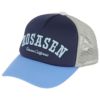 ロサーセン Rosasen　メンズ 立体ロゴ刺繍 配色切替 メッシュ キャップ 046-56235 93 サックス　2022年モデル サックス（93）