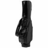 マンシングウェア Munsingwear　メンズ エナメル キャディバッグ MQBTJJ00 BK00 ブラック　2022年モデル ブラック（BK00）