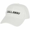 キャロウェイ Callaway　ロゴ刺繍 パイル生地　レディース キャップ C22191206 1030 ホワイト　2022年モデル ホワイト（1030）
