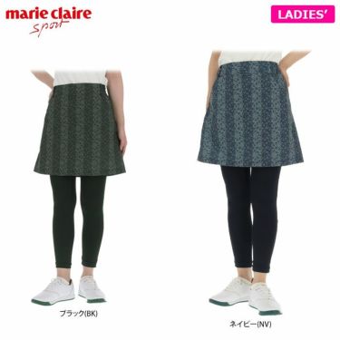 マリクレール marie claire　レディース 花柄 レギンス一体型 スカート 712-307　2022年モデル 詳細1