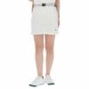 プーマ PUMA　レディース 幾何学柄 ストレッチ ベルト付き スカート 930579　2022年モデル ブライトホワイト（04）