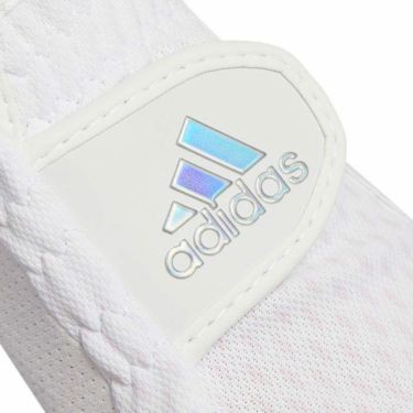 アディダス adidas　AEROREADY 遮熱UVカット AEROREADY ペア レディース ゴルフグローブ MLU51 HA5948 ホワイト/オールモストピンク 詳細2
