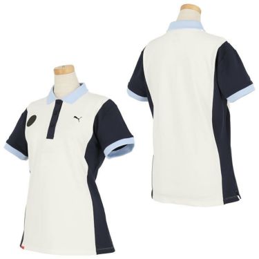 プーマ PUMA　レディース カラーブロック 半袖 ポロシャツ 930572　2022年モデル 詳細3