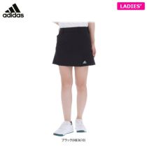 アディダス adidas　レディース ロゴデザイン ストレッチ インナーパンツ一体型 スカート C4626　2022年モデル 詳細1