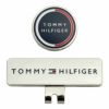 トミー ヒルフィガー ゴルフ　ロゴデザイン クリップマーカー THMG2SM2 82 シルバー　2022年モデル シルバー（82）