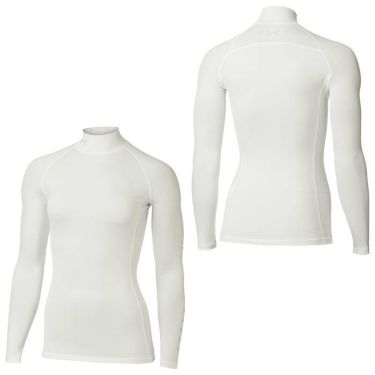アンダーアーマー UNDER ARMOUR　レディース ヒートギア コンプレッション ロゴプリント 長袖 モックネック インナーシャツ 1372779　2022年モデル 詳細3