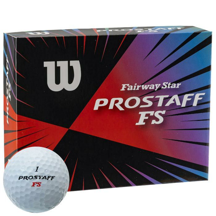 ウィルソン PROSTAFF FS プロスタッフFS ゴルフボール 1ダース（12球