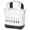 トミー ヒルフィガー ゴルフ　エナメル ラウンドバッグ THMG2SB7 00 ホワイト　2022年モデル ホワイト（00）