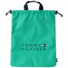 トミー ヒルフィガー ゴルフ　カラーブロック 巾着 THMG2SBK 60 グリーン　2022年モデル グリーン（60）