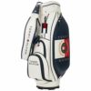 トミー ヒルフィガー ゴルフ　エンブレム刺繍 キャディバッグ THMG2SC3 90 トリコロール　2022年モデル トリコロール（90）