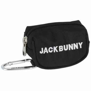 ジャックバニー Jack Bunny!!　ティー挿し付き カラビナ　ユニセックス ボールケース 262-2984702 010 ブラック　2022年モデル ブラック（010）