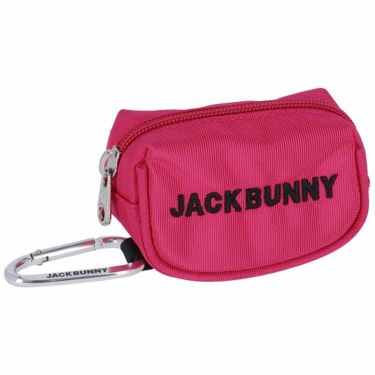 ジャックバニー Jack Bunny!!　ティー挿し付き カラビナ　ユニセックス ボールケース 262-2984702 090 ピンク　2022年モデル ピンク（090）