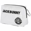 ジャックバニー Jack Bunny!!　ユニセックス ポーチ 262-2984705 030 ホワイト　2022年モデル