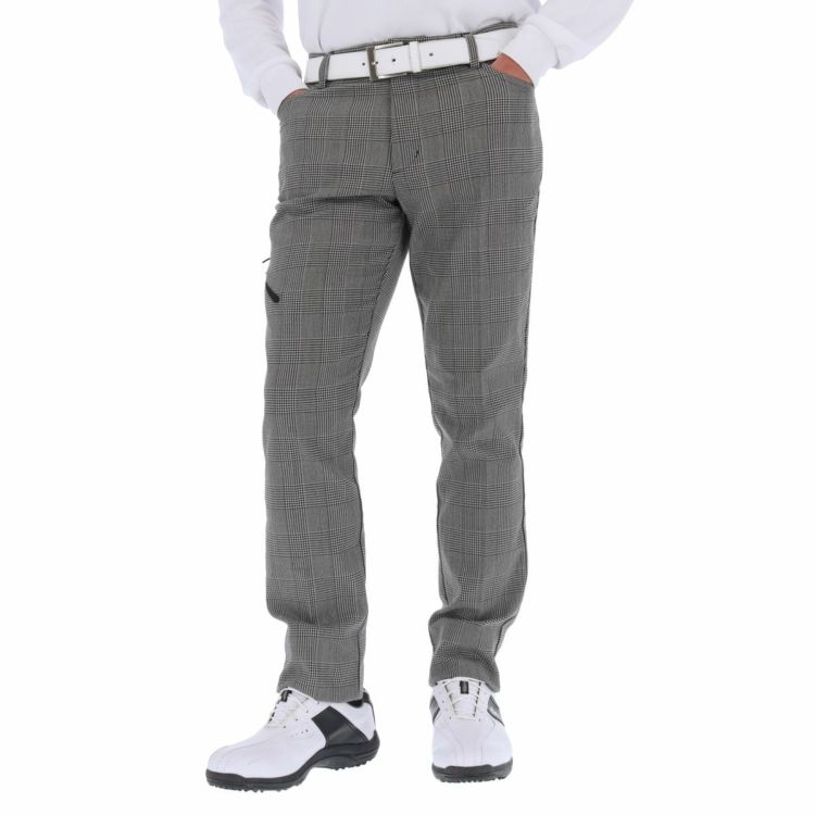 アディダス adidas メンズ ロゴデザイン グレンチェック柄 EXストレッチ ロングパンツ BO217 2021年モデル [裾上げ対応1○] |  【公式】有賀園ゴルフオンラインAGO