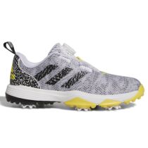 アディダス adidas　コードカオス22 ボア　ジュニア ゴルフシューズ GW0856　2022年モデルホワイト/ブラック/イエロー
