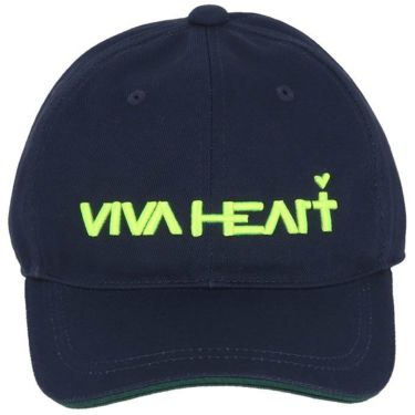 ビバハート VIVA HEART　レディース ベーシック コットンツイル キャップ 013-57861 98 ネイビー　2022年モデル 詳細1