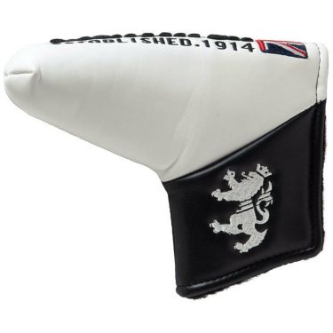 アドミラル Admiral　ランパント刺繍 ブレードタイプ パターカバー ADMG2BH5 00 ホワイト　2022年モデル 詳細1
