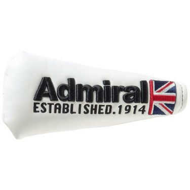 アドミラル Admiral　ランパント刺繍 ブレードタイプ パターカバー ADMG2BH5 00 ホワイト　2022年モデル 詳細3