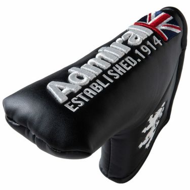 アドミラル Admiral　ランパント刺繍 ブレードタイプ パターカバー ADMG2BH5 10 ブラック　2022年モデル ブラック（10）