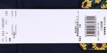 ピン PING　レディース ロゴアップリケ 花柄 裏起毛 スウェット 長袖 プルオーバー フーディー 622-1262001　2021年モデル 詳細1 エビデンス
