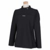 ピン PING　レディース ストレッチ 発熱 長袖 モックネックシャツ 622-1269005　2021年モデル ブラック（010）