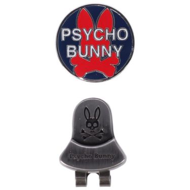 サイコバニー PsychoBunny　バニーシルエット クリップマーカー PBMG2FM1 30 ネイビー　2022年モデル ネイビー（30）