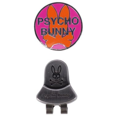 サイコバニー PsychoBunny　バニーシルエット クリップマーカー PBMG2FM1 48 ピンク　2022年モデル ピンク（48）