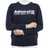 アドミラル Admiral　レディース ロゴプリント 長袖 クルーネック セーター ADLA262　2022年モデル ネイビー（30）