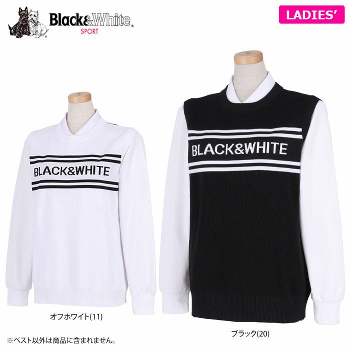 ブラック＆ホワイト Black＆White ホワイトライン レディース 撥水