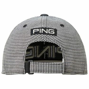 ピン PING　メンズ SYNTHETIC LEATHER CAP シンセティックレザー キャップ HW-U2204 36440-01 Black　2022年モデル 詳細1