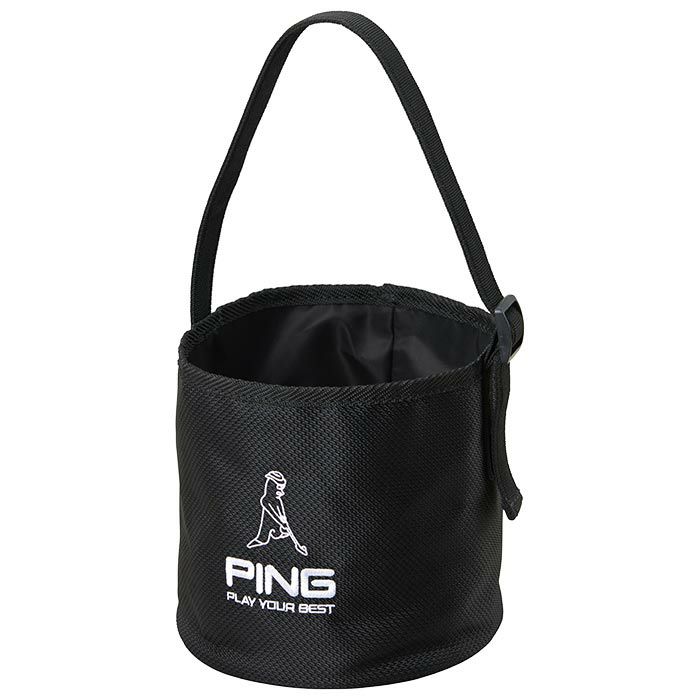 ピン PING　SAND BOX スコップ付き サンドボックス 目土袋 AC-U2206 36492-01 Black　2022年モデル Black