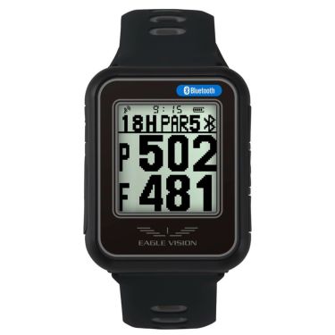 イーグルビジョン watch6 ウォッチ6　腕時計型 GPSゴルフナビ EV-236 BK ブラック 詳細1