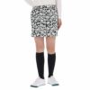 マンシングウェア Munsingwear　レディース 撥水 防風 ロゴプリント ストレッチ インナーパンツ一体型 スカート MEWUJE02　2022年モデル