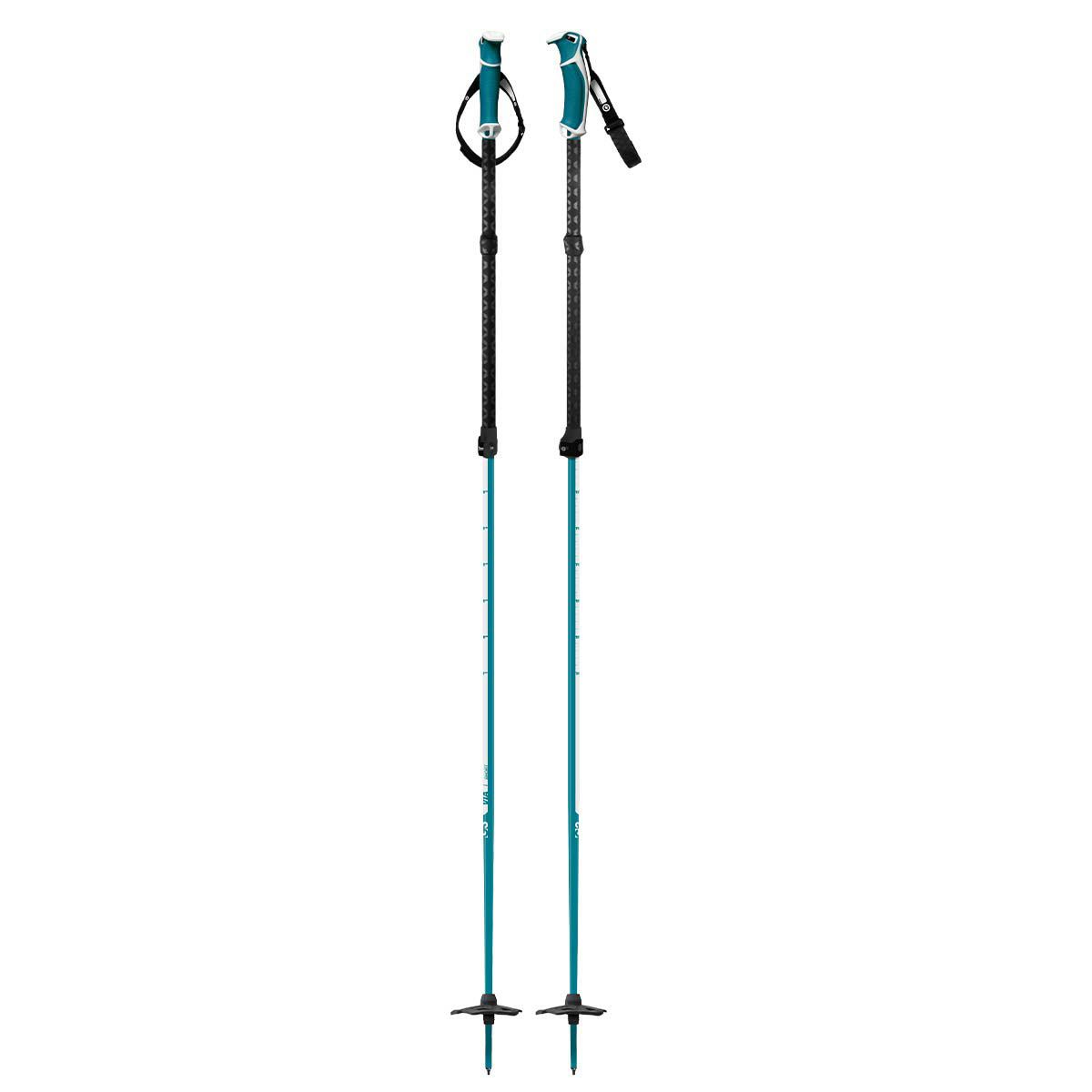 ジースリー G3　VIA ALUMINUM SHORT ヴィア アルミニウム SHORT Teal　スキーストック 2025-2026