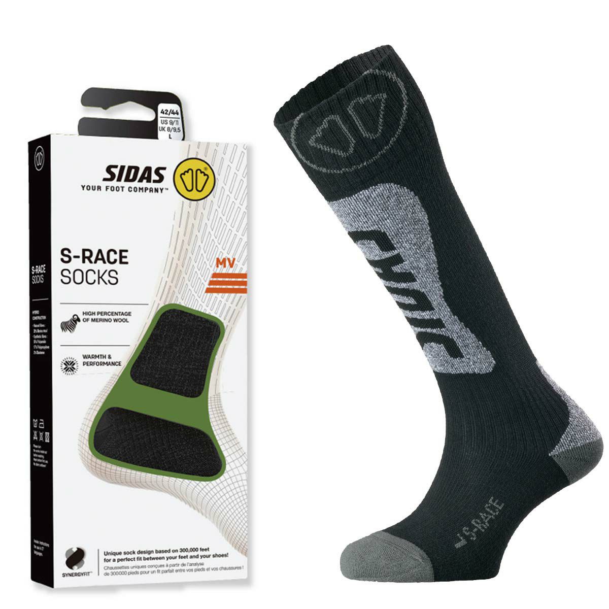 シダス SIDAS　S-RACE Sレース　ソックス 2025-2026