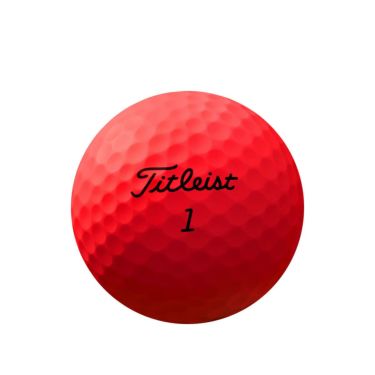 タイトリスト　TRUFEEL トゥルーフィール 2022年モデル　ゴルフボール　1ダース（12球入り）　マットレッド　詳細1