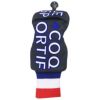 ルコック Le coq sportif　メンズ フェアウェイウッド用 ヘッドカバー QQBUJG30 NV00 ネイビー　2022年モデル ネイビー（NV00）