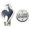 ルコック Le coq sportif　ユニセックス グラフィックロゴ クリップマーカー QQCUJX51 NV00 ネイビー　2022年モデル ネイビー（NV00）