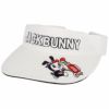 ジャックバニー Jack Bunny!!　レディース ドラえもん ドラミちゃん刺繍 サンバイザー 262-2287004 030 ホワイト　2022年モデル ホワイト（030）