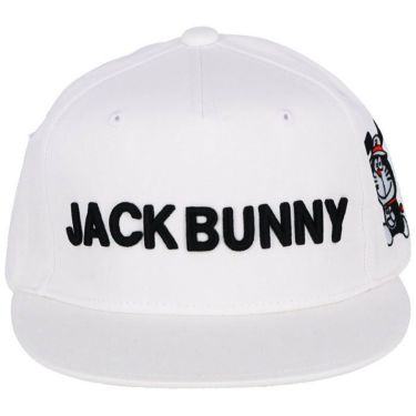 ジャックバニー Jack Bunny!!　ユニセックス ドラえもん ワンポイント フラットブリム キャップ 262-2287012 030 ホワイト　2022年モデル 詳細1