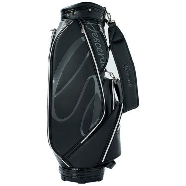 デサントゴルフ DESCENTE GOLF　レディース LUXE コレクション キャディバッグ DQCUJJ00 BK00 ブラック　2022年モデル ブラック（BK00）